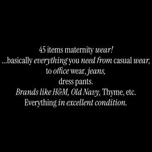 Maternity Wear Collection